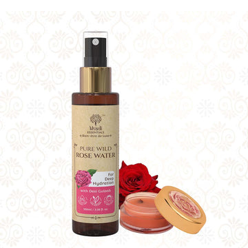 Wild Rose lip butter and Pure Rose Water